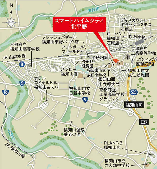 【現地案内図】