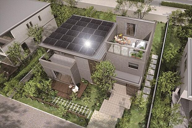 【【電気代上昇にも左右されない暮らしを】】\セキスイハイムの特徴/【電気代上昇にも左右されない暮らしを】 クリーンエネルギー中心の環境にやさしく経済的な暮らし/自宅に設置することで、太陽が出ている時間帯は環境に配慮したエネルギーを暮らしに取り入れることができます。/※停電時、蓄電池の残量がない場合は電力を使用できません。また、使用できる範囲は、蓄電池や事前の設計により異なります。同時に使用できる電力には限りがあります。