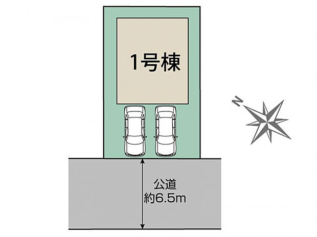 名古屋市緑区鏡田1棟 区画図
