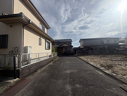 【現地写真】2026年9月21日撮影。前面道路　東側約5.0