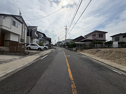 【現地写真】2026年9月25日撮影※前面道路　約8.0m　