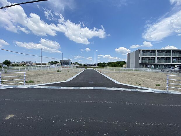 分譲地の全景(南から)