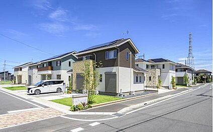 分譲済街並み写真