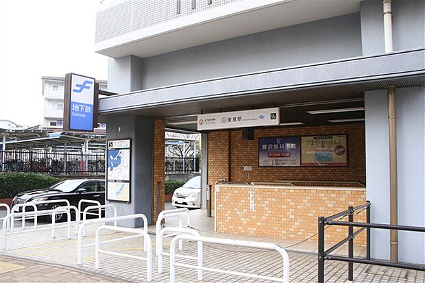 福岡市地下鉄空港線「室見」駅まで1360m