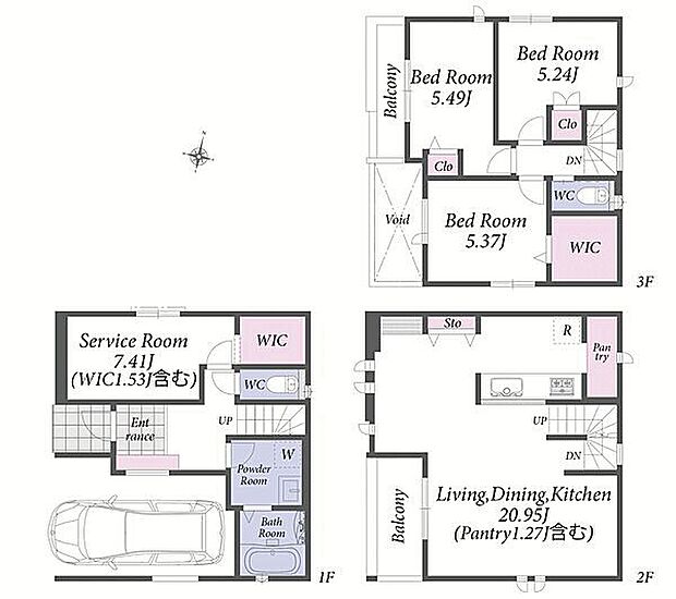 JR「大口」駅まで480m