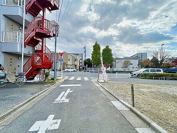 前面道路