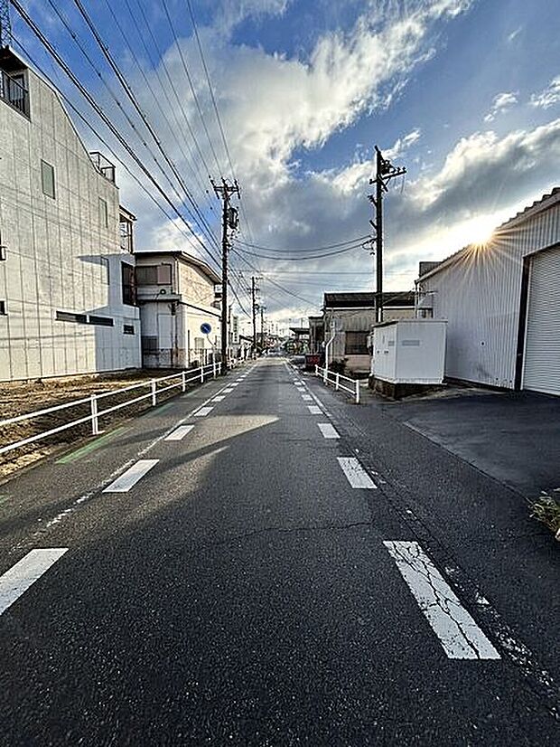 前面道路