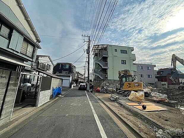 前面道路
