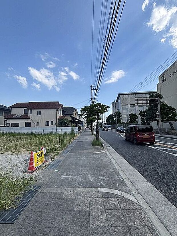 前面道路