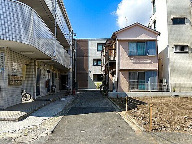 前面道路