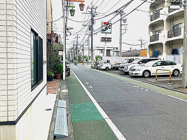 前面道路