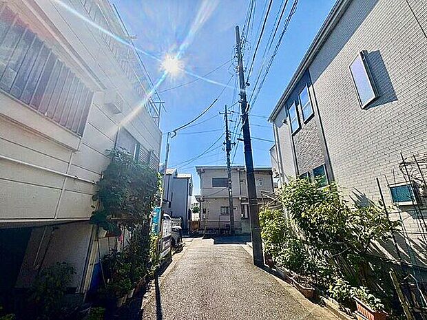 前面道路