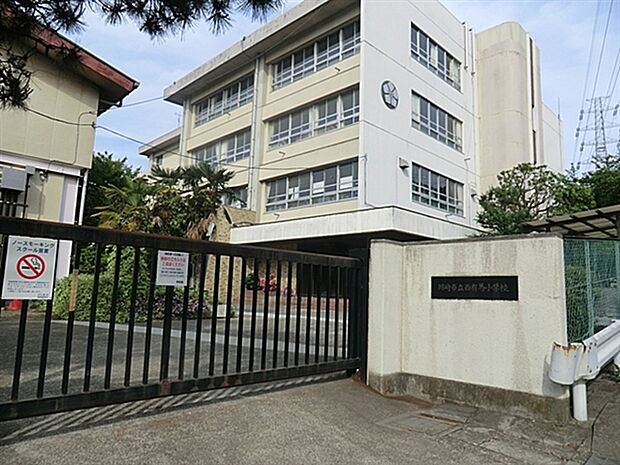 川崎市立西有馬小学校(約961m)