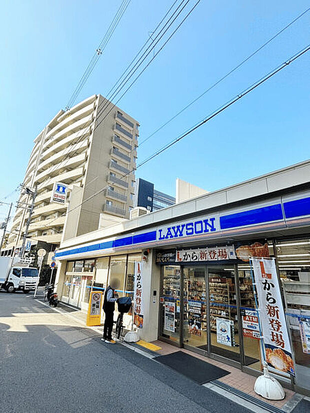 ローソン 淀川十三西店(約750m)