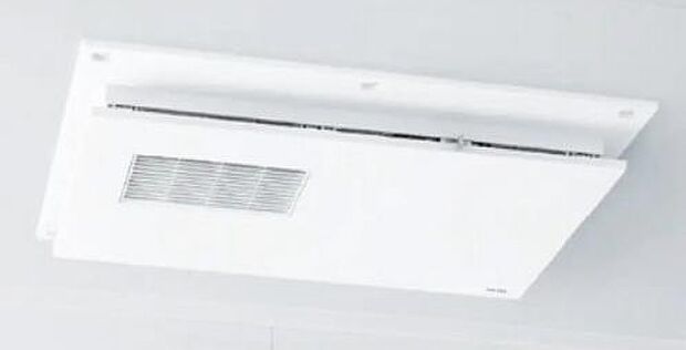 【暖房乾燥機付き換気扇】乾燥・換気・暖房・冷房ができる多機能機器。洗濯物を浴室内に干して乾かすことができます。カビやダニを防ぎ、室内の空気を清潔に保ちます。