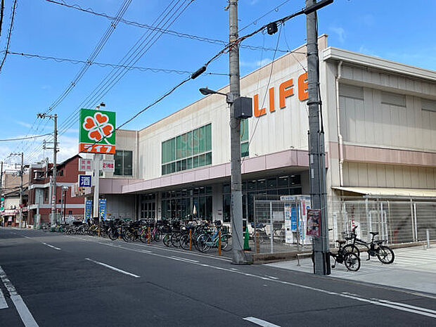 ライフ新深江店（約858m）