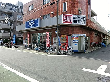 ビッグ・エー上石神井店 498m