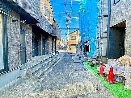 前面道路