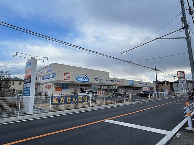 ウエルシア新座野火止店(約743m)
