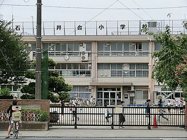 練馬区立石神井台小学校（約115m）