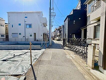 前面道路