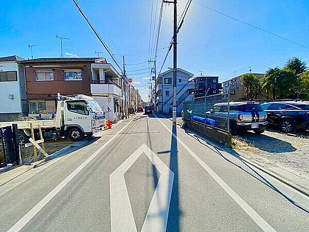 【前面道路】わからないこと、不安なことがある場合は「初めての家探し相談会」も行ってますので、お気軽にお問合せください！