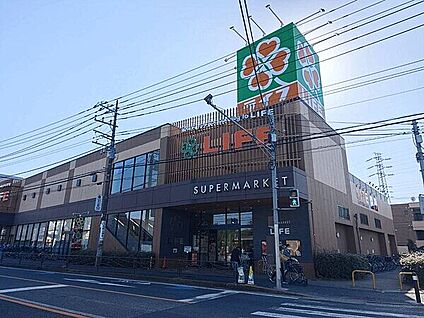 ライフ中原井田店 588m
