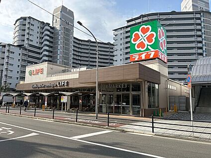 ライフ朝潮橋駅前店 1131m