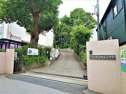 市川市立中山小学校 733m