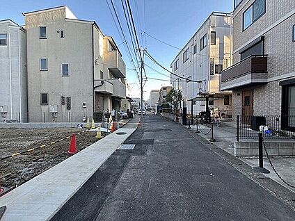 前面道路