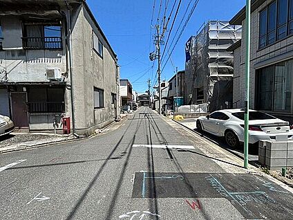 前面道路