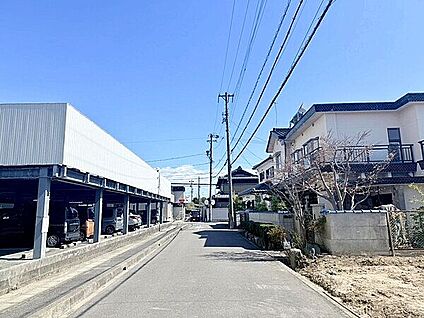 前面道路