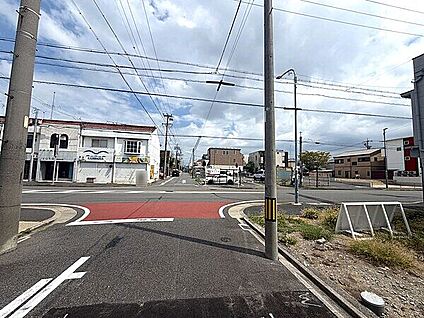 前面道路
