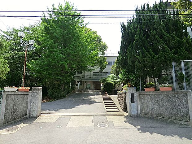 川口市立鳩ヶ谷中学校(約366m)