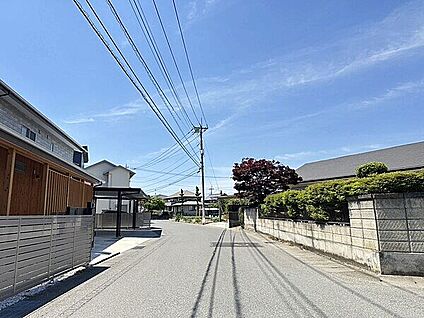 前面道路