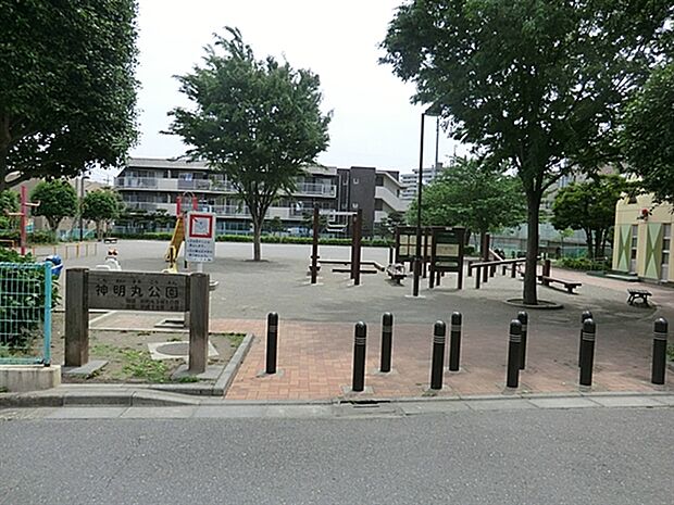 神明丸公園（約442m）