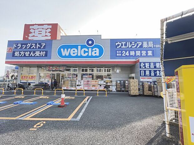 ウエルシア中浦和店（約818m）