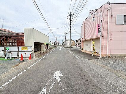 前面道路