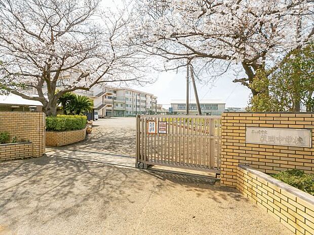 茅ヶ崎市立萩園中学校(約532m)