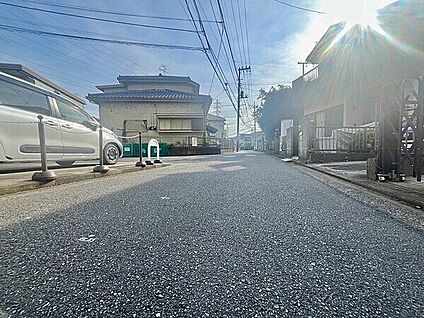 前面道路