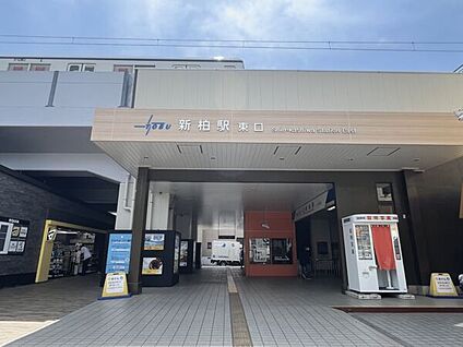 東武鉄道「新柏」駅 800m