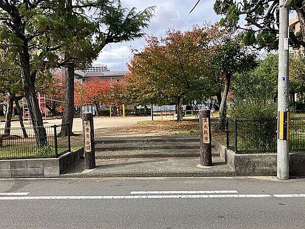 長堂東公園(約400m)