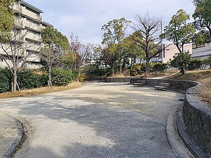 一ケ谷東公園 901m