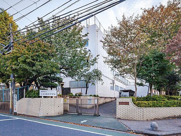練馬区立上石神井中学校（約1,081m）