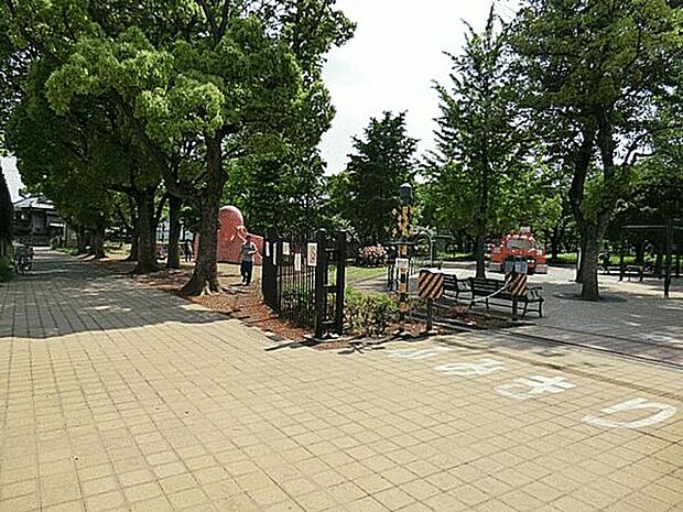 北鹿浜公園（約1,340m）