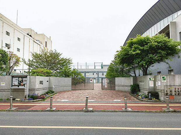 川崎市立富士見中学校(約593m)