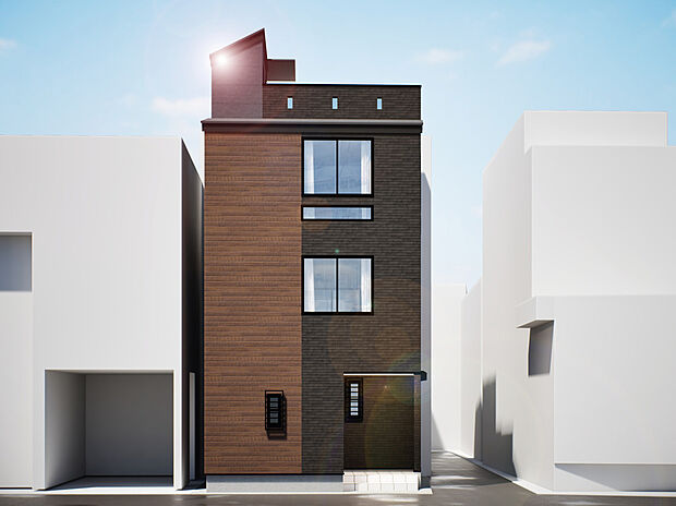 【完成イメージパース】「どんな設備が付くの？」「建具はどんな色？」、そんな疑問は、建物プレゼンテーションやモデルハウスで確認してみませんか？事前にご予約いただきますと、スムーズにご案内ができます。
