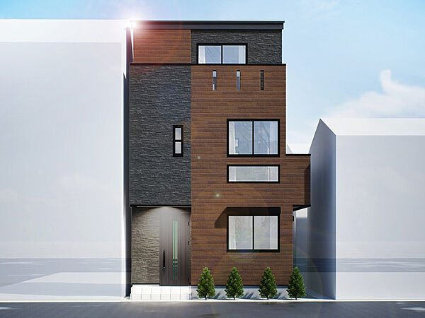 【完成イメージパース】「どんな設備が付くの？」「建具はどんな色？」、そんな疑問は、建物プレゼンテーションやモデルハウスで確認してみませんか？事前にご予約いただきますと、スムーズにご案内ができます。
