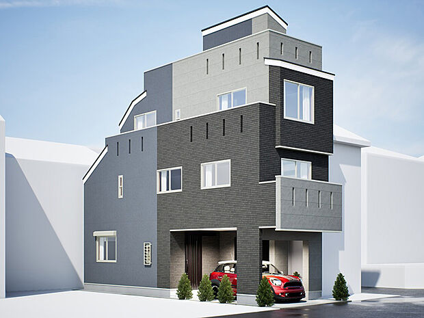 【完成イメジパース】【完成イメージパース】「どんな設備が付くの？」「建具はどんな色？」、そんな疑問は、建物プレゼンテーションやモデルハウスで確認してみませんか？事前にご予約いただきますと、スムーズにご案内ができます。