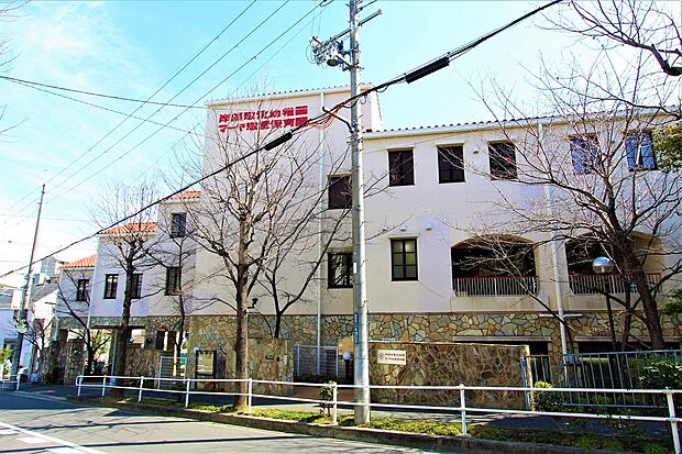 岸部敬愛幼稚園（約550m）